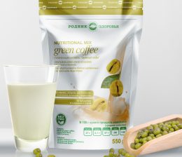 Питательный коктейль со вкусом зеленого кофе